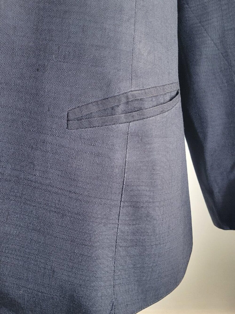 Vintage Chapnik & Co. Navy Blue Tailored Blazer | Made in USA | Women's S/M - Picture 5 of 15